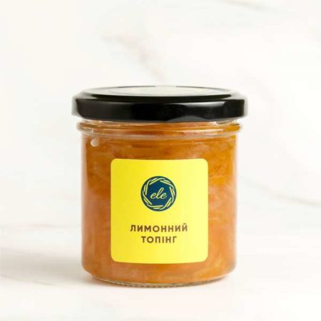 Лимонний топінг